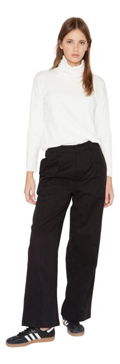 Pantalón Sastre Negro Jacinta Tienda-4