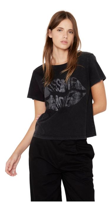 Polera Kiss Negra Jacinta Tienda-0