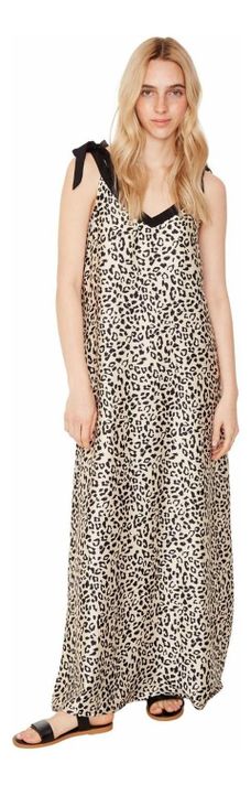 Vestido Bimba Largo Ii Animal Print Jacinta Tienda-0