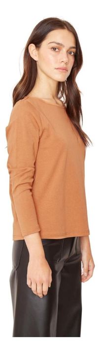 Polera Bianca Ii Camel-1