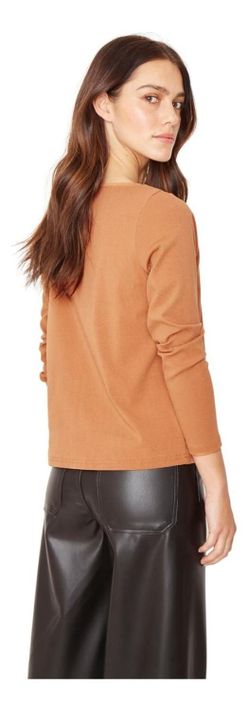 Polera Bianca Ii Camel-2