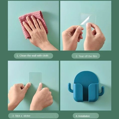 Soporte De Pared Para Celular Y Accesorios-3