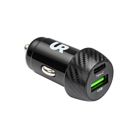 Cargador para auto Doble USB y Tipo C Urbano Labs-0