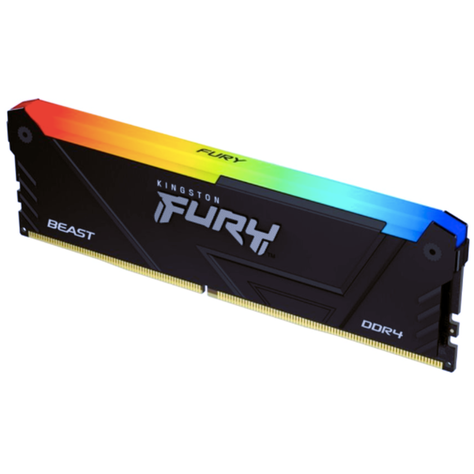 Memoria RAM Fury Beast RGB 8 GB DDR4 3200 MHz-1