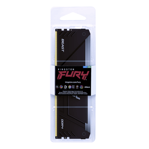 Memoria RAM Fury Beast RGB 8 GB DDR4 3200 MHz-2