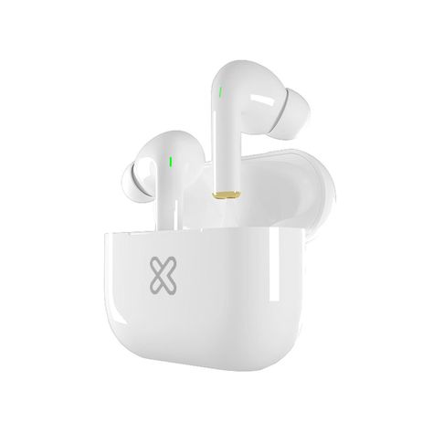 Audífonos In-ear Klip Xtreme TuneFiBuds TWS Blanco-0