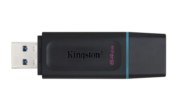 Pendrive DataTraveler Exodia USB 64 GB USB tipo A Negro y Turquesa-2