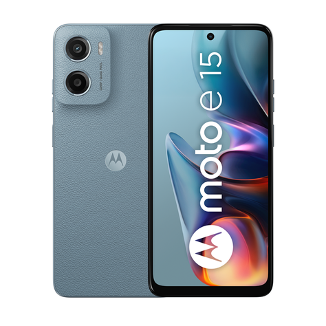 Celular Moto E15 2GB 64GB Android 14 6.7" Azul-0