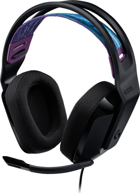 Audífonos G335 Alámbrico Diadema Negro-0
