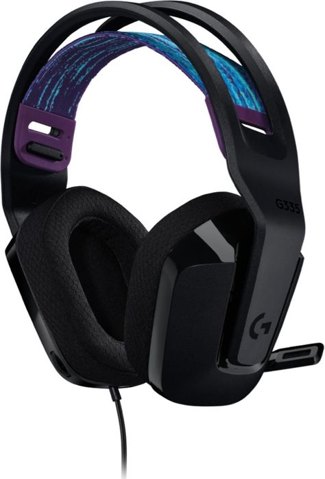 Audífonos G335 Alámbrico Diadema Negro-2