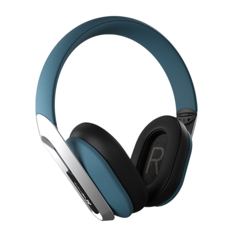 Audífonos Diadema Klip Xtreme KWH-750BL Inalámbrico Azul-0