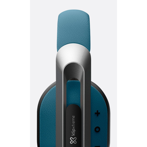 Audífonos Diadema Klip Xtreme KWH-750BL Inalámbrico Azul-5