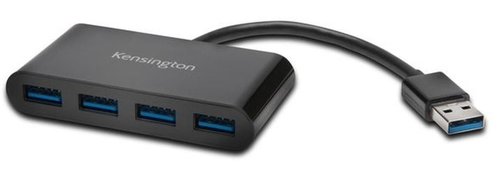 USB Hub Kensington UH4000 4 puertos Negro-1