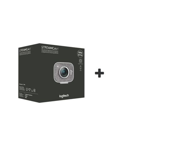 Cámara Web StreamCam Plus 1920 x 1080 Pixeles USB 3.2 Gen 1 Negro-5
