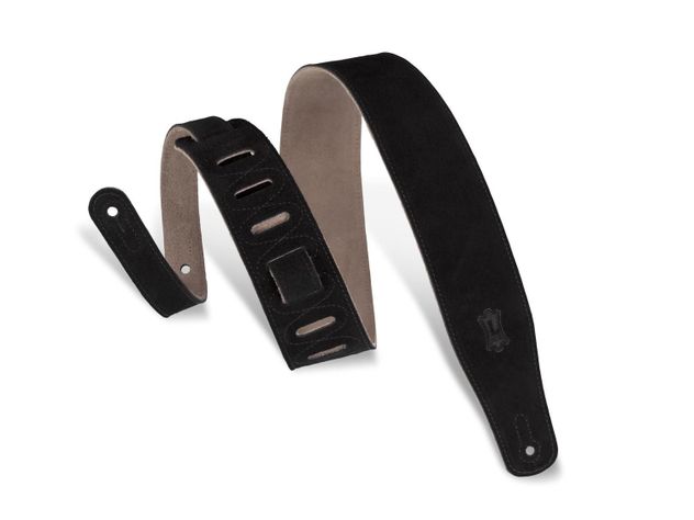 Correa para Guitarra Eléctrica 6,4cm Gamuza L:94-137cm Black-2