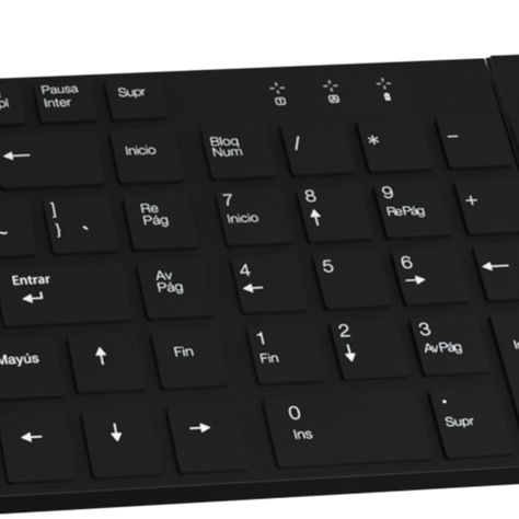 Kit Teclado y Mouse Revolution RF inalámbrico QWERTY Negro-2