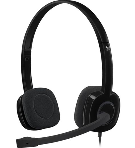 Audífonos Teletrabajo/Call Center Logitech H151 Negro-0