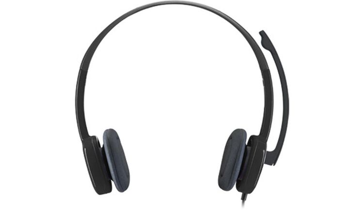 Audífonos Teletrabajo/Call Center Logitech H151 Negro-1