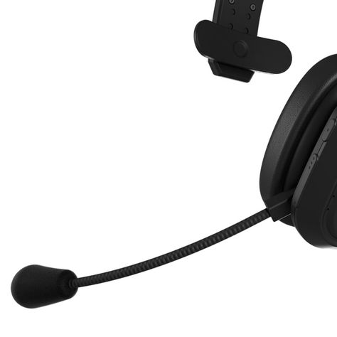 Audífonos VoxCom Inalámbrico y alámbrico Diadema Negro-1