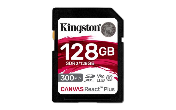 Tarjeta De Memoria flash Canvas React Plus 128 GB SD UHS-II-0