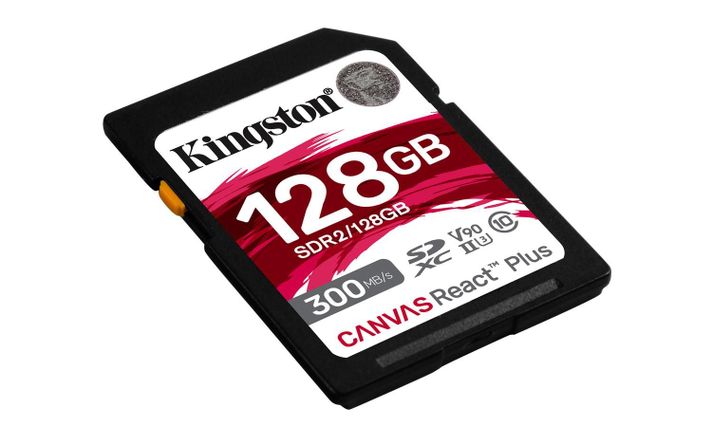 Tarjeta De Memoria flash Canvas React Plus 128 GB SD UHS-II-1