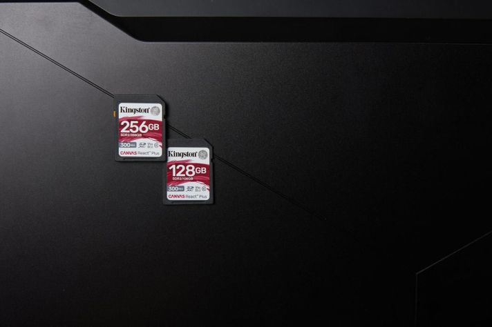 Tarjeta De Memoria flash Canvas React Plus 128 GB SD UHS-II-4