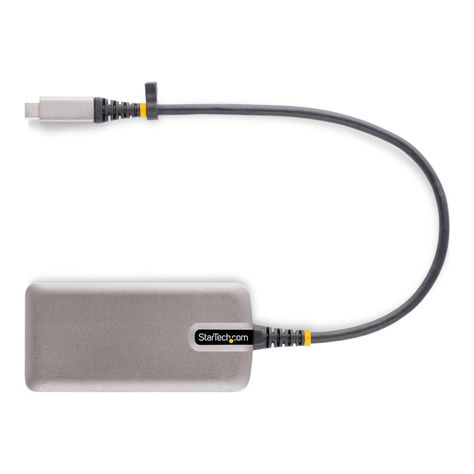 Docking Station USB-C a HDMI 4K USB Tipo-A de 3 puertos-5