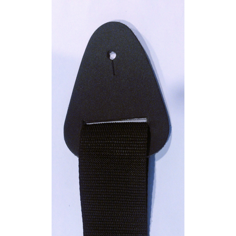 Correa para Guitarra Eléctrica Puntera Cuero Black-2