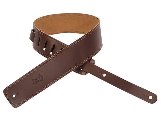 Correa para Guitarra Eléctrica 6,4cm BASICA Cuero Brown-0