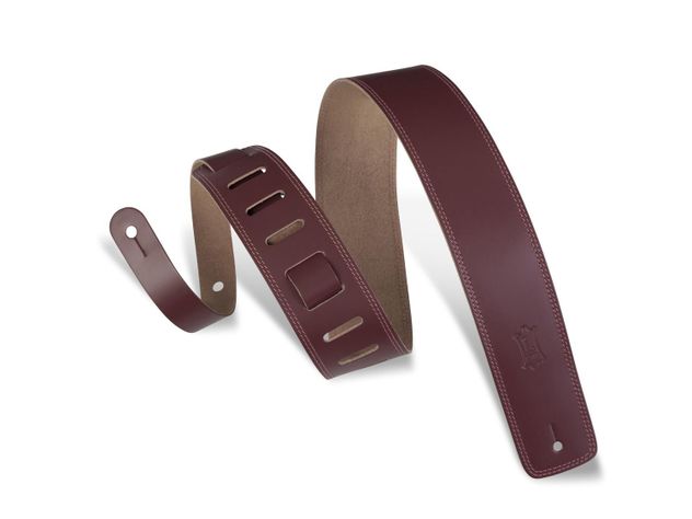 Correa para Guitarra Eléctrica 6,4cm BASICA Cuero Brown-2