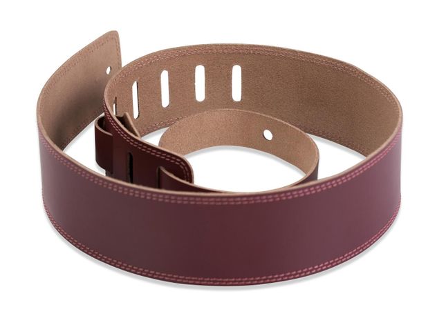 Correa para Guitarra Eléctrica 6,4cm BASICA Cuero Brown-4