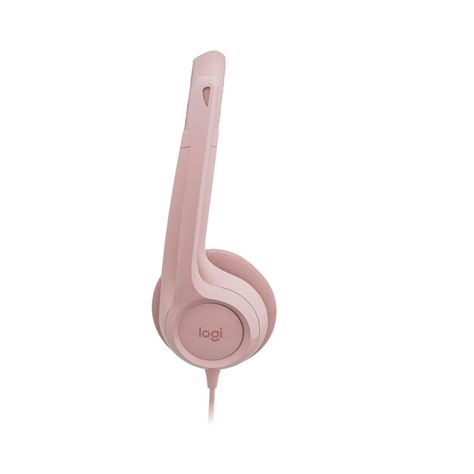Audífonos Teletrabajo/Call Center Logitech H390 Rosa-2