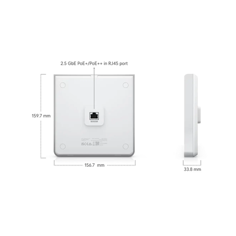 Punto de Acceso Inalámbrico Ubiquiti UniFi U6-ENTERPRISE-IW-5