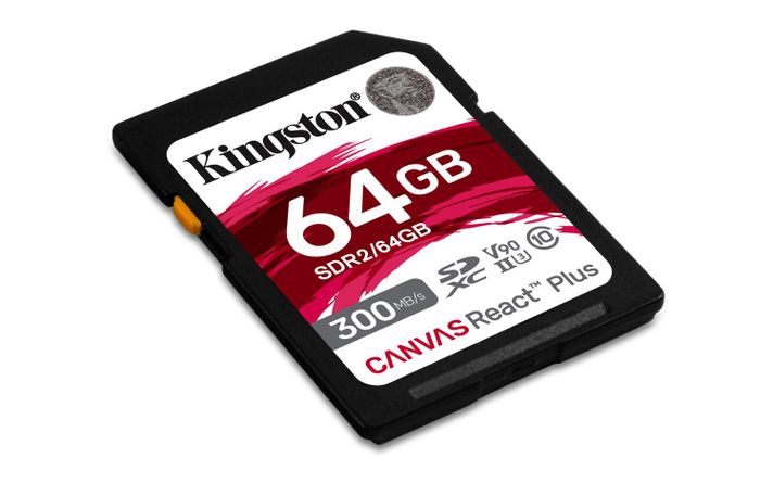 Memoria Flash Canvas React Plus 64 GB SD UHS-II Clase 10-1