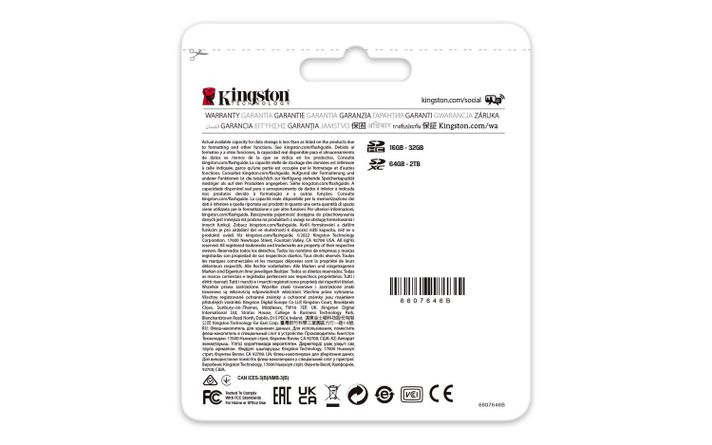 Memoria Flash Canvas React Plus 64 GB SD UHS-II Clase 10-3