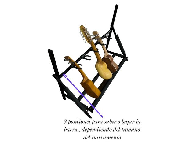 Rack para Guitarra de 5 Lugares-1
