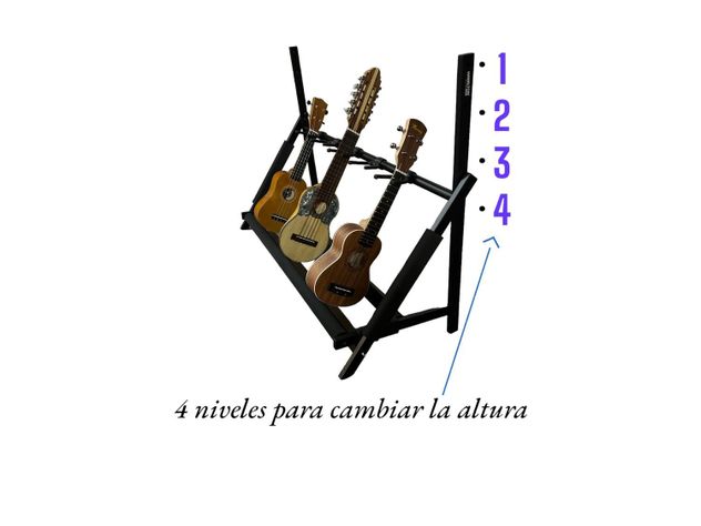 Rack para Guitarra de 5 Lugares-6