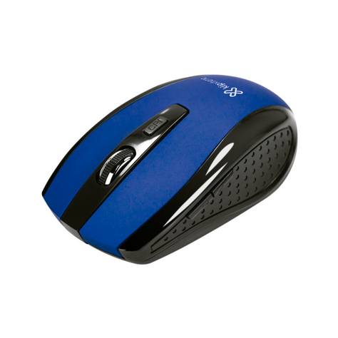 Mouse KMW-340BL RF inalámbrico Óptico-0