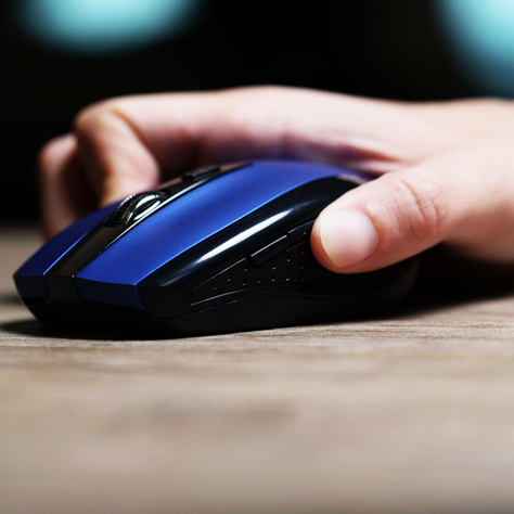 Mouse KMW-340BL RF inalámbrico Óptico-3