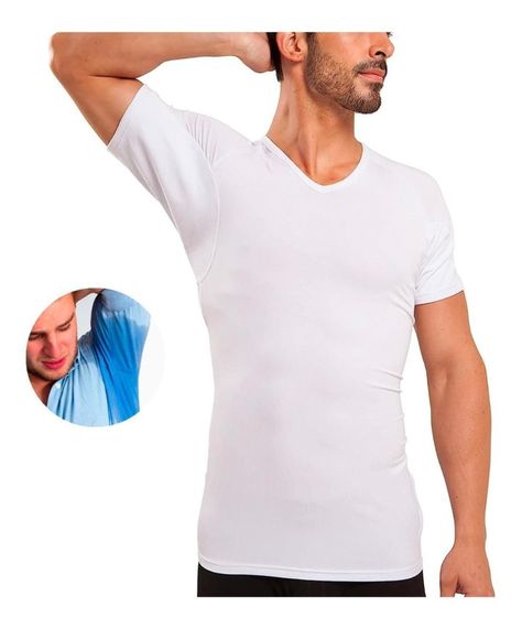 Camiseta Interior A Prueba De Sudor Con Cuello V Micro Modal-0