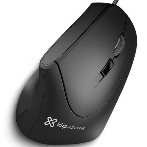 Mouse Diestro Klip Xtreme KMO-506 USB tipo A Óptico 1600 DPI-2