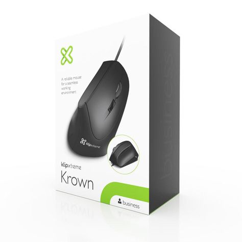 Mouse Diestro Klip Xtreme KMO-506 USB tipo A Óptico 1600 DPI-5