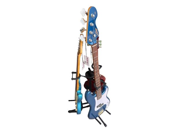 Soporte de Guitarra Triple Negro-1
