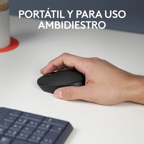 Mouse Logitech M170 Inalámbrico Negro-2