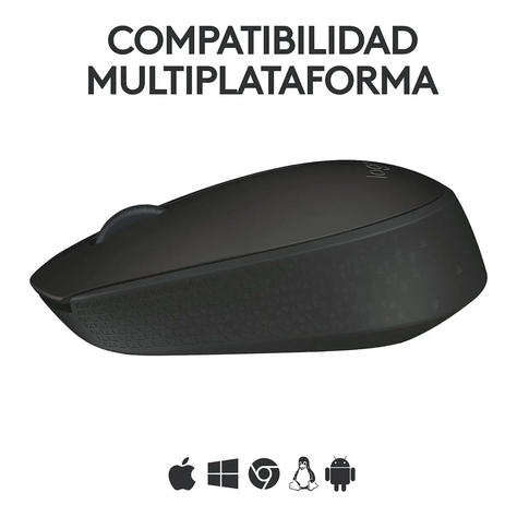 Mouse Logitech M170 Inalámbrico Negro-3