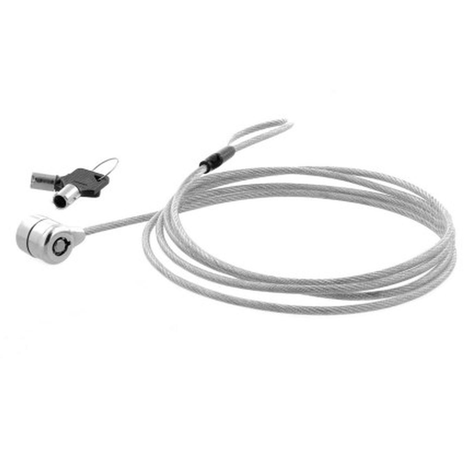 Cable antirrobo para Notebook Xtech XTA-111 1,8 metros-0