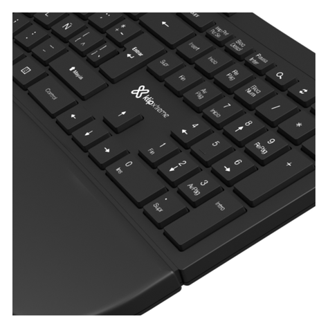 Teclado Transcend RF inalámbrico QWERTY Español Negro-3