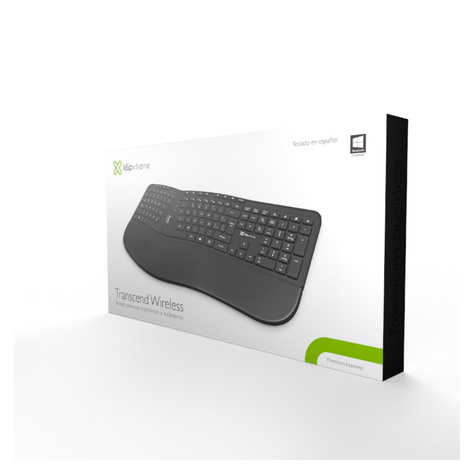 Teclado Transcend RF inalámbrico QWERTY Español Negro-5