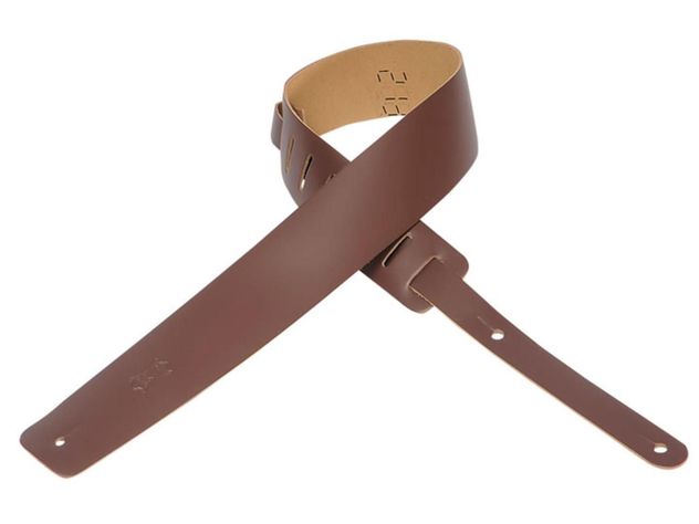 Correa para Guitarra Eléctrica 6,4cm BASICA Cuero L:94-157cm Brown-0