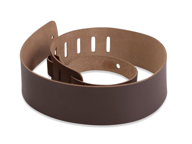 Correa para Guitarra Eléctrica 6,4cm BASICA Cuero L:94-157cm Brown-4